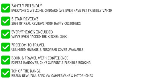 7 reasons to choose Campervantastic